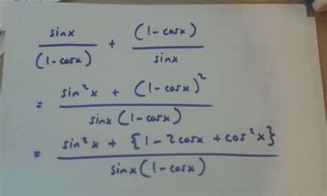 cos x/1-sinx|sinx +cosx 1.